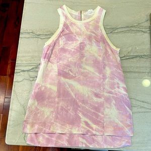 Helmut Lang Silk Racer Back blouse.